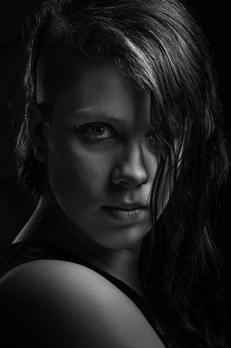 Portrait Photography Black And White / Black and White Portrait