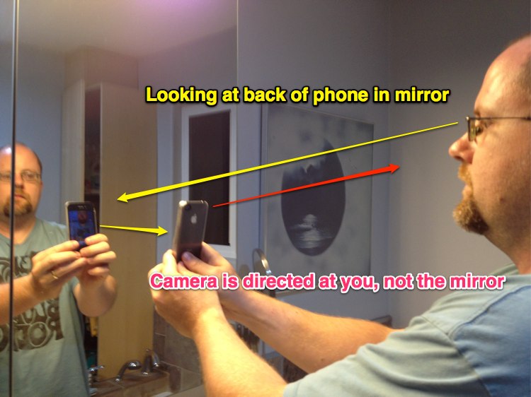 Mirror Bailward Photography, How To Take A Mirror Picture Without Seeing The Phone