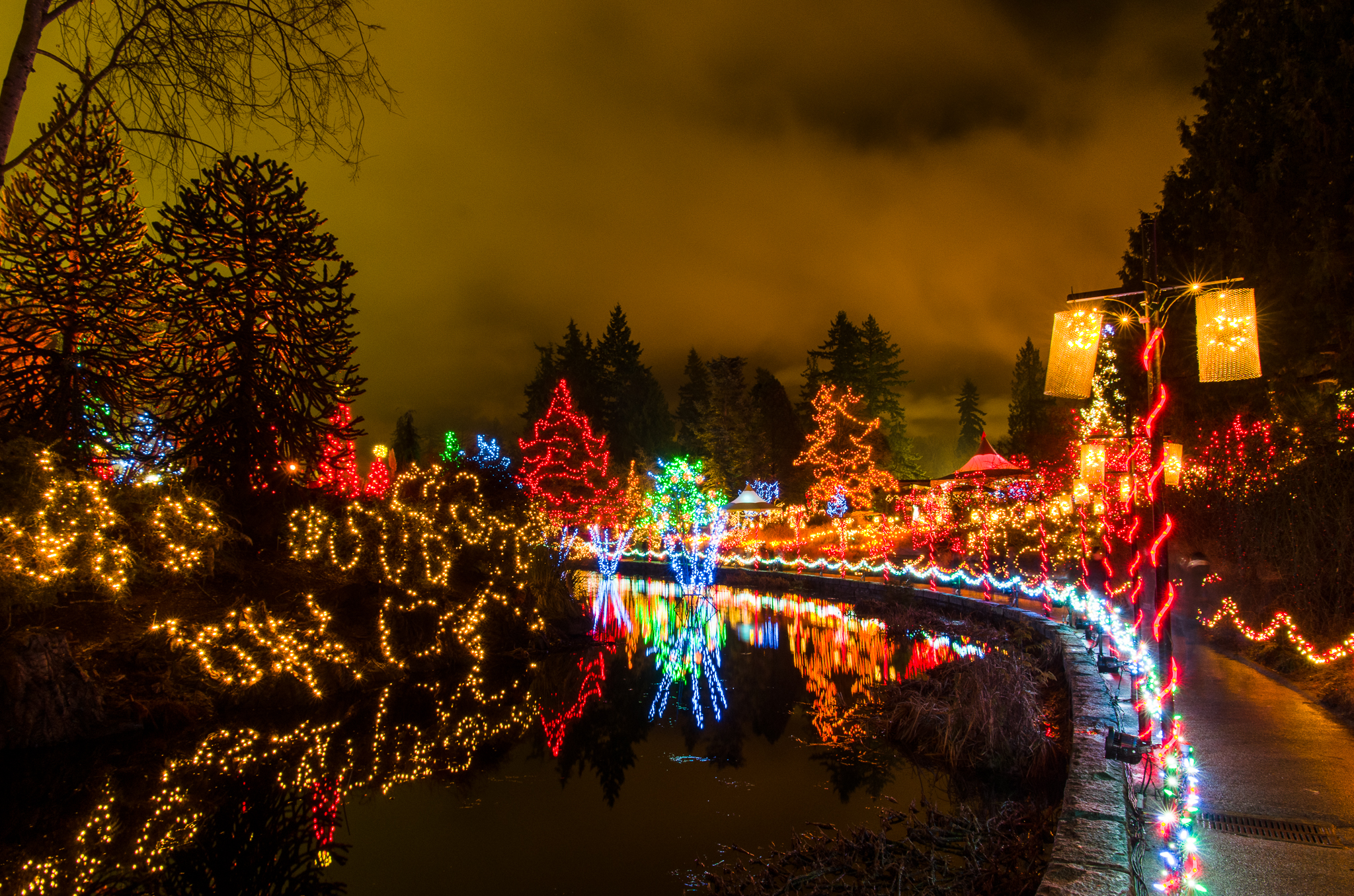 Festival of Lights at VanDusen Gardens in Vancouver BC Festival of Lights at VanDusen Gardens in Vancouver BC