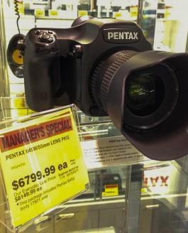 Pentax 645D Digital Medium Format Camera Hands On