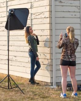 Aleshia Mund Behind The Scenes