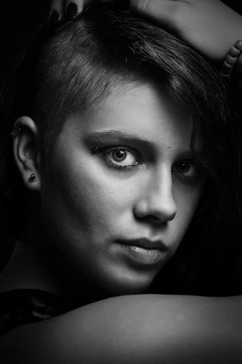 Dramatic Black And White Portraits • Bailward Photography • Fraser