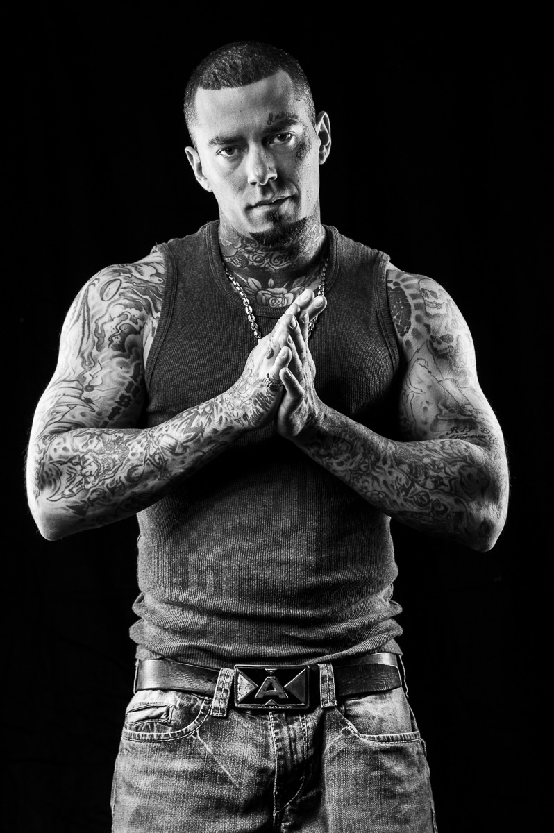 Prada West - Hiphop Musician - Dramatic Portraits • Bailward Photography