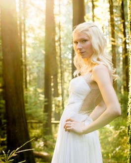 Creative Headshots In An Evergreen Forest